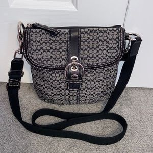 Black Coach Crossbody Bag